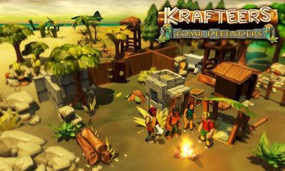 Скачать Krafteers - Tomb Defenders: Android Online игра на телефон и планшет.