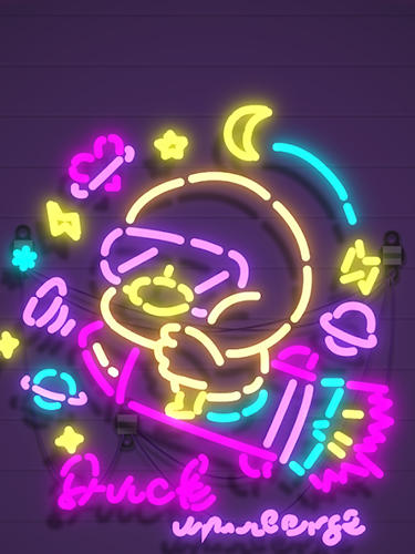 Neon it! 3D light art puzzle