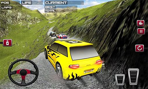 Скачать Offroad hill racing car driver: Android Ралли игра на телефон и планшет.