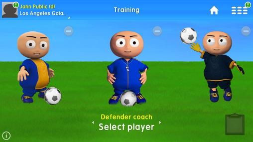 Online soccer manager