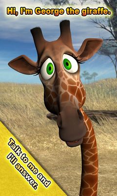 Скачать Talking George The Giraffe: Android Симуляторы игра на телефон и планшет.