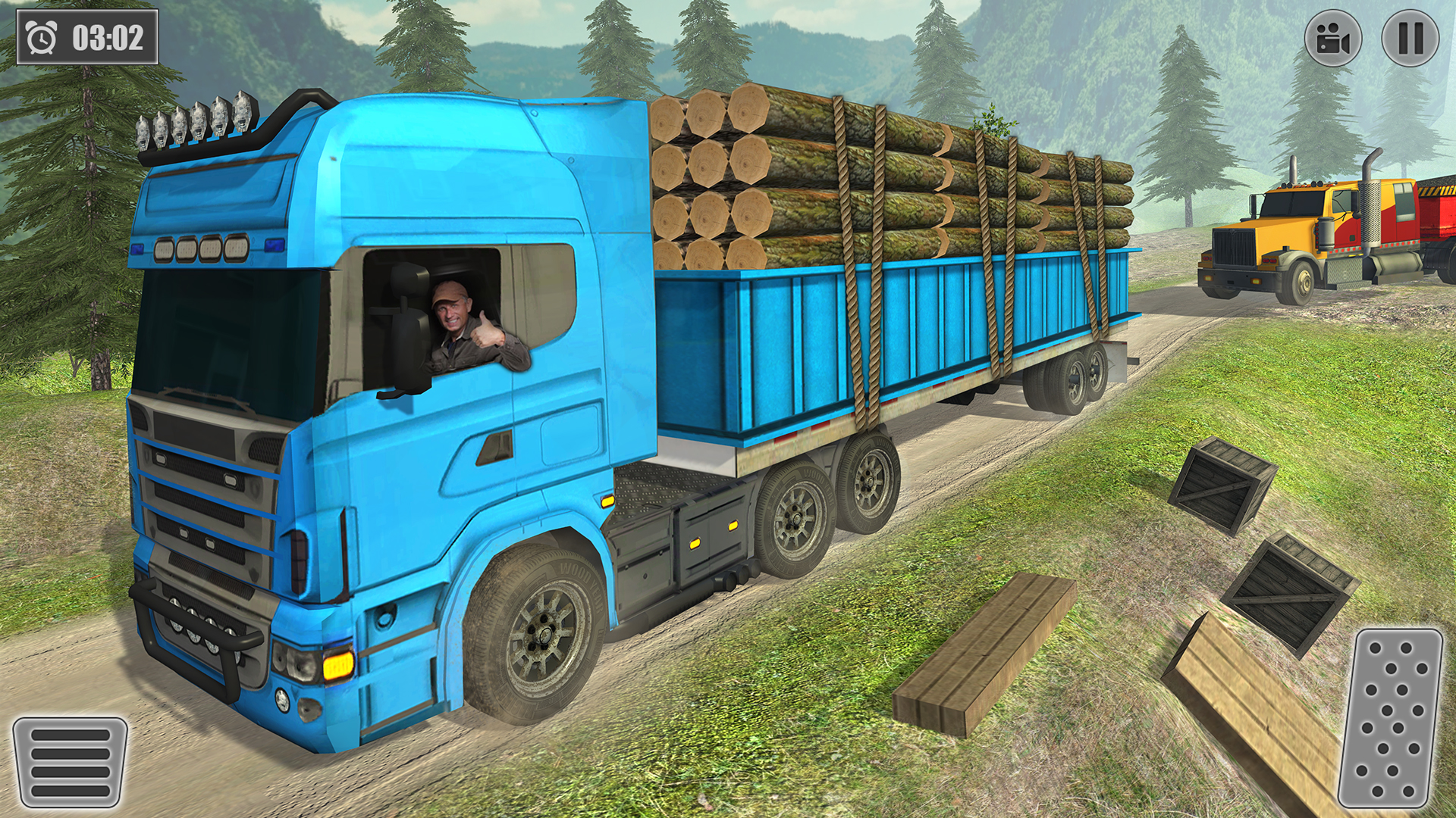 Uphill Truck: Offroad Games 3D