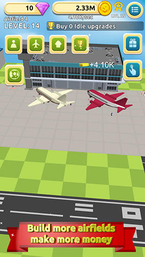 Airfield tycoon clicker