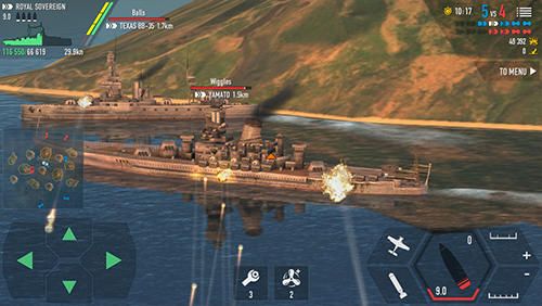 Battle of warships