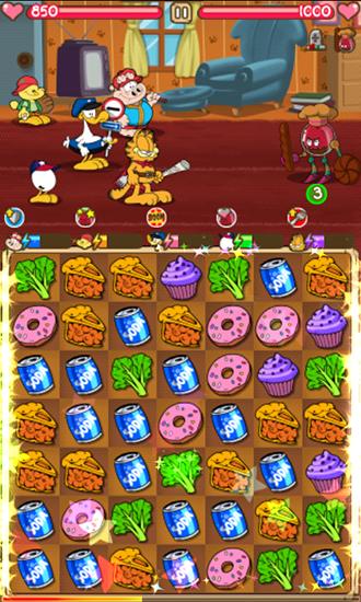 Garfield's epic food fight