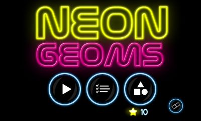 Скачать Neon Geoms: Android Аркады игра на телефон и планшет.