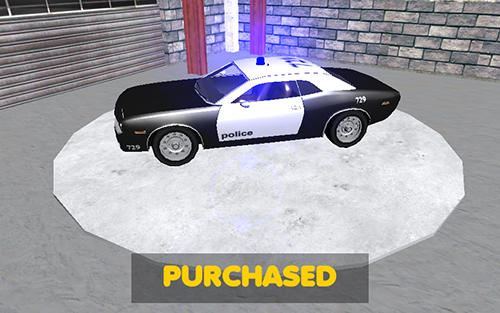 Police car racer 3D