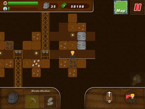 Treasure miner: A mining game