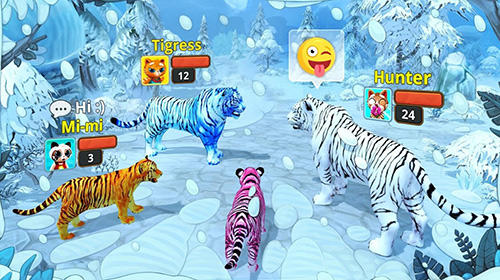 White tiger family sim online