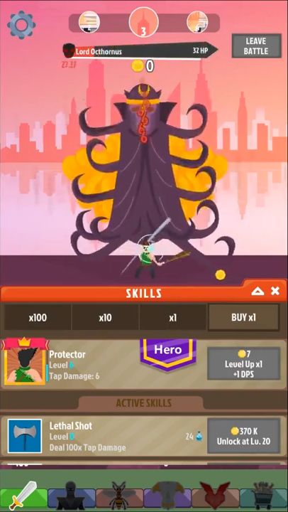 Battle For Hero:Tap Game