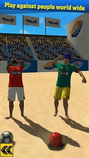 Beach soccer shootout