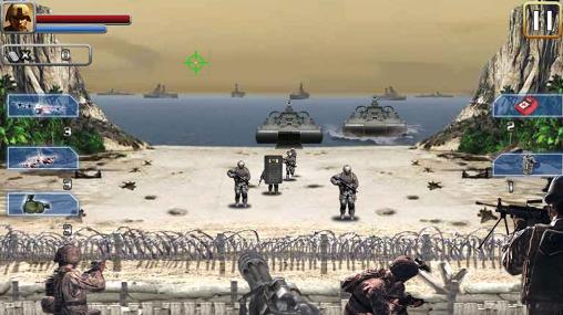 Beach war. Last defense: The beach