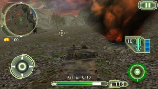 Crazy fighting tank 3D FPS