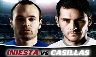 Скачать Iniesta VS. Casillas на Андроид 2.2 бесплатно.