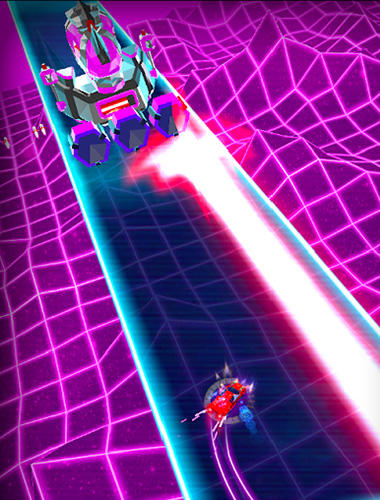 Neon drift: Retro arcade combat race