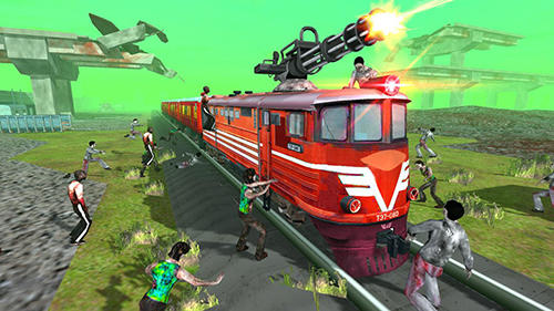 Train shooting: Zombie war