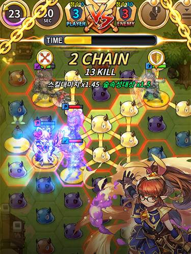 Triple chain: Strategy and puzzle RPG