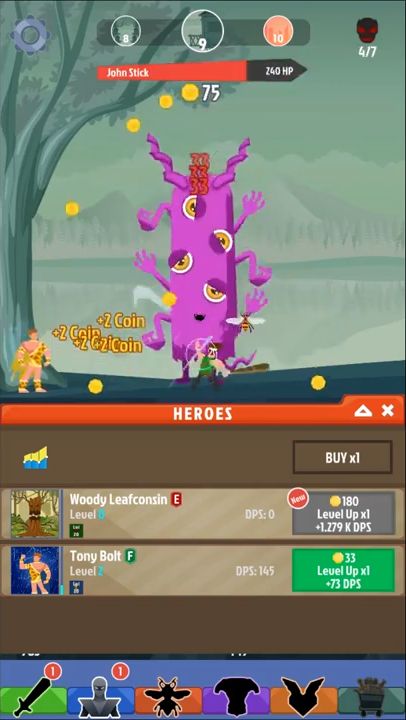 Battle For Hero:Tap Game