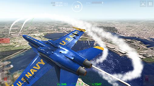 Blue angels: Aerobatic sim