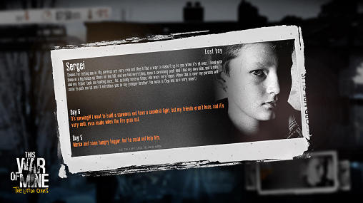 This war of mine: The little ones