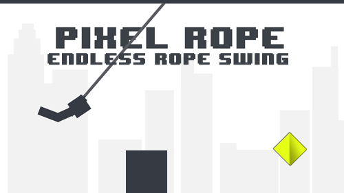 Скачать Pixel rope: Endless rope swing: Android Тайм киллеры игра на телефон и планшет.