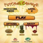 Скачайте игру Annoying Orange. Kitchen Carnage бесплатно и Swipe basketball 2 для Андроид телефонов и планшетов.