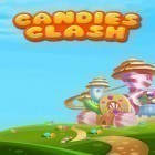 Скачайте игру Candies clash бесплатно и Angry Birds Space для Андроид телефонов и планшетов.