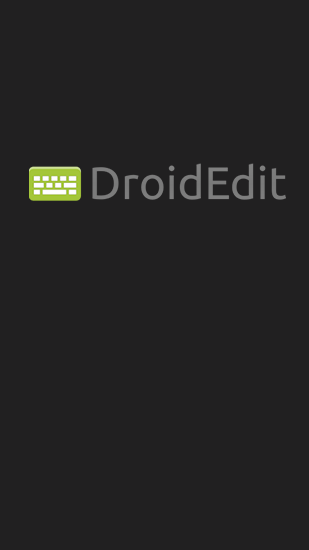 Скачать Droid Edit для Андроид бесплатно.