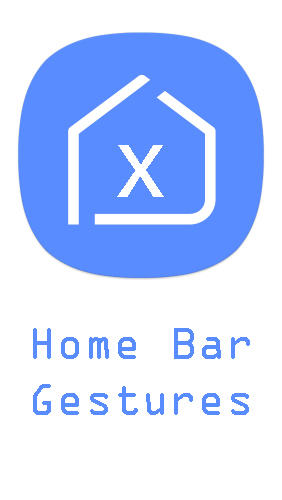 Бесплатно скачать приложение Home bar gestures на Андроид телефоны и планшеты.