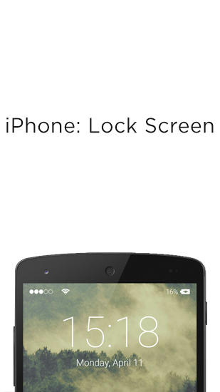 Скачать iPhone: Lock Screen для Андроид бесплатно.