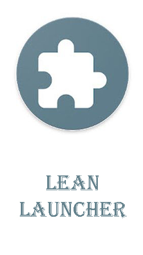 Бесплатно скачать приложение Lean launcher на Андроид телефоны и планшеты.