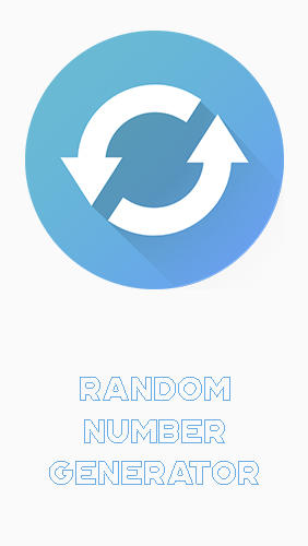 Бесплатно скачать приложение Random number generator на Андроид телефоны и планшеты.