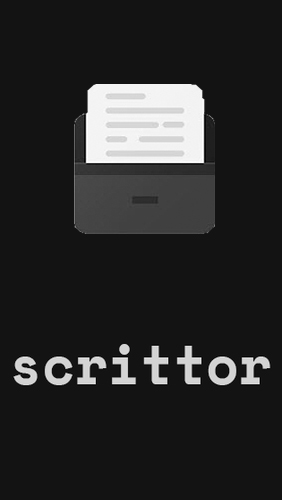 Скачать Scrittor - A simple note для Андроид бесплатно.