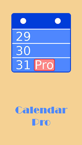 Бесплатно скачать приложение The calendar pro на Андроид телефоны и планшеты.