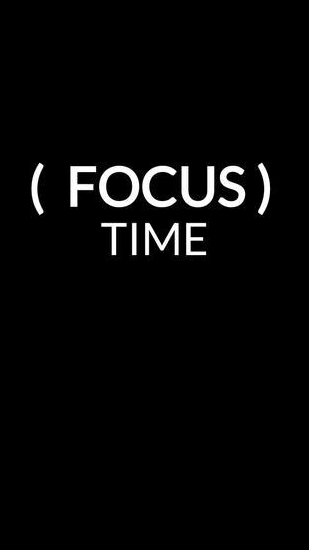 Бесплатно скачать приложение Focus Time на Андроид 2.3.3 телефоны и планшеты.