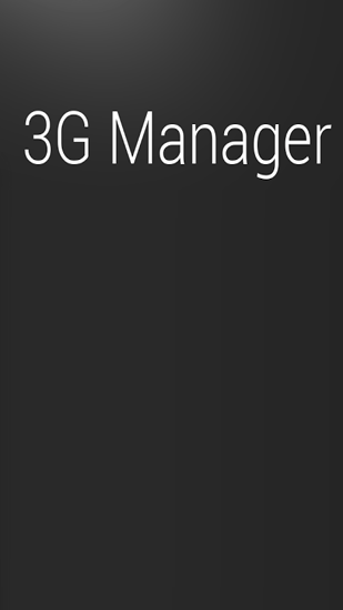 Скачать 3G Manager для Андроид бесплатно.