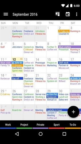 Business calendar 2
