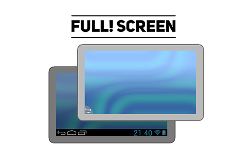 Бесплатно скачать приложение Full! screen на Андроид 3.1 телефоны и планшеты.