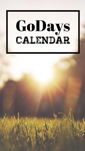 Скачать Go days calendar для Андроид бесплатно.