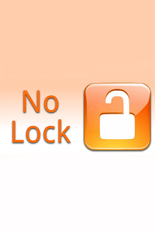 Бесплатно скачать приложение No lock на Андроид 1.5 телефоны и планшеты.