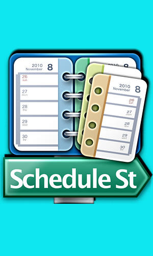 Бесплатно скачать приложение Schedule St на Андроид 1.6 телефоны и планшеты.