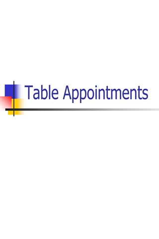 Бесплатно скачать приложение Table Appointments на Андроид телефоны и планшеты.
