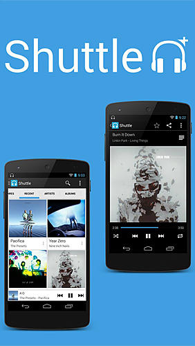 Бесплатно скачать приложение Shuttle+ music player на Андроид 4.1 телефоны и планшеты.