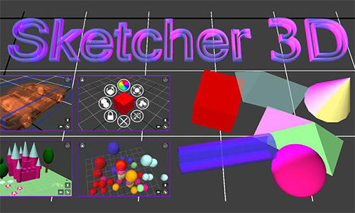 Скачать Sketcher 3D для Андроид бесплатно.