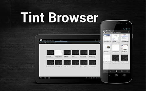 Бесплатно скачать приложение Tint browser на Андроид 4.0 телефоны и планшеты.