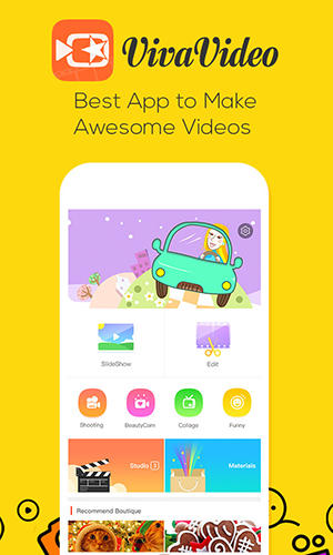 Бесплатно скачать приложение Viva video на Андроид 4.0 телефоны и планшеты.