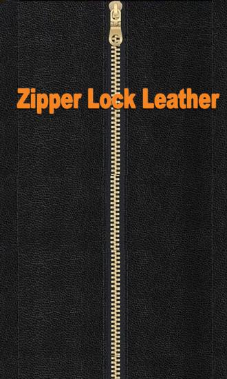 Бесплатно скачать приложение Zipper Lock Leather на Андроид 2.2 телефоны и планшеты.