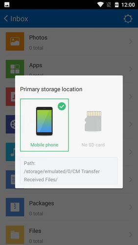 CM Transfer - Share any files with friends nearby
