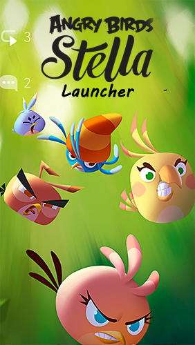 Бесплатно скачать приложение Angry birds Stella: Launcher на Андроид 4.4.4 телефоны и планшеты.