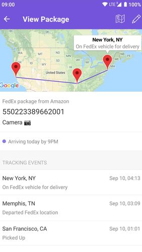 OneTracker - Package tracking